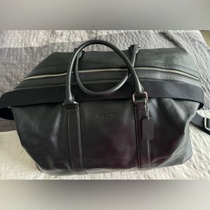 Coach Leather Travel Duffel